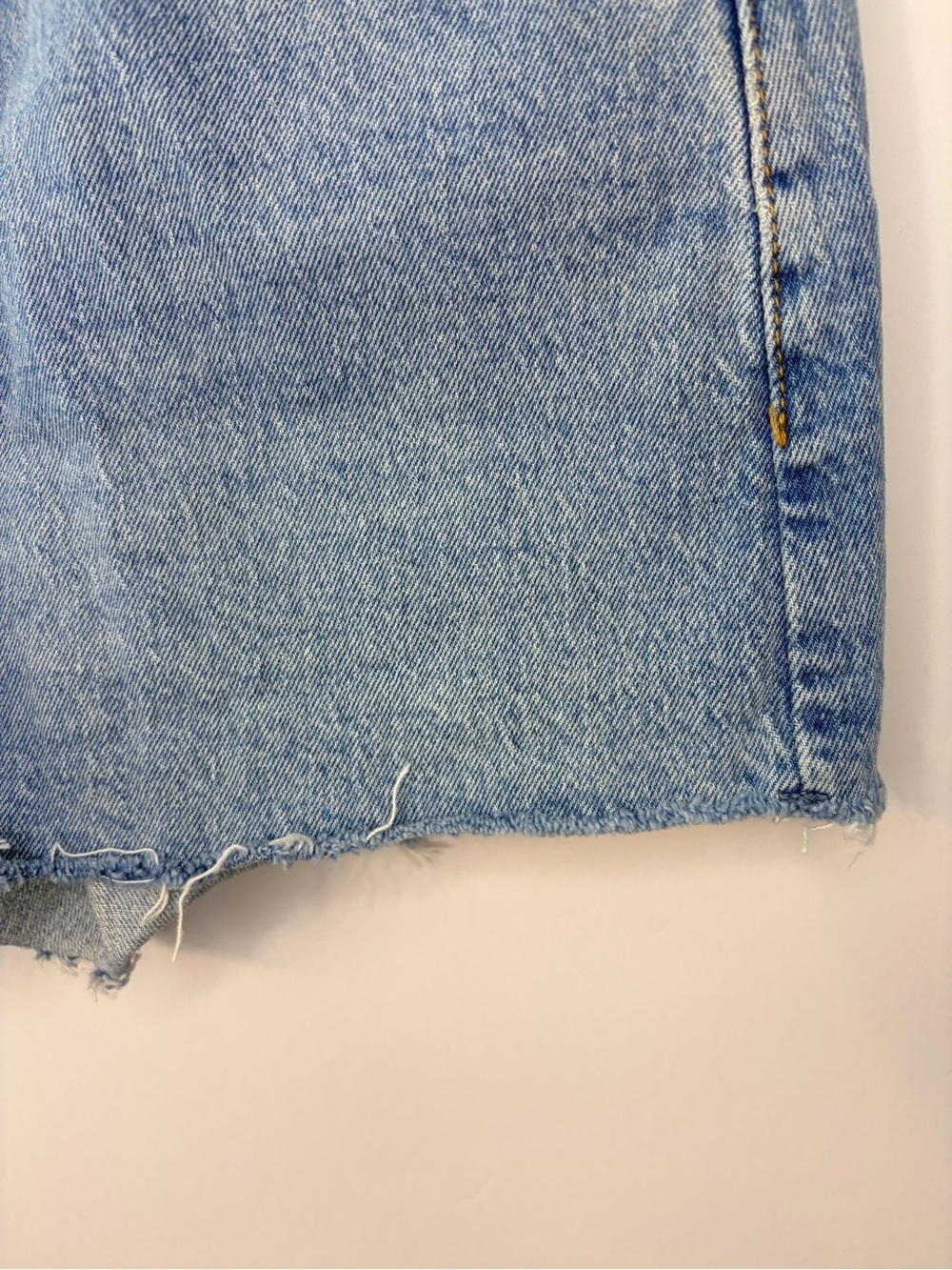 Abercrombie & Fitch Women’s The ‘90s Relaxed Cutoff High Rise Shorts, Size 26 - Picture 5 of 10